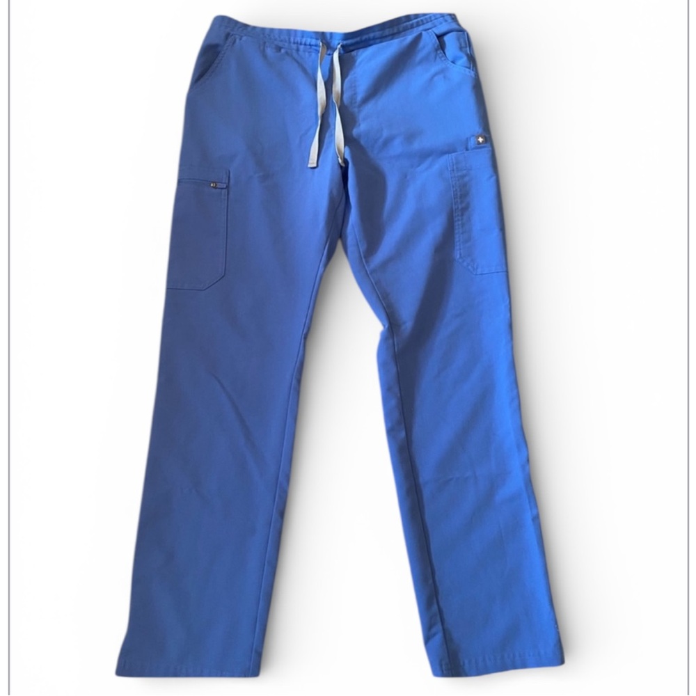 FIGS Blue Technical Scrub Pants Like New Women’s Sz Medium